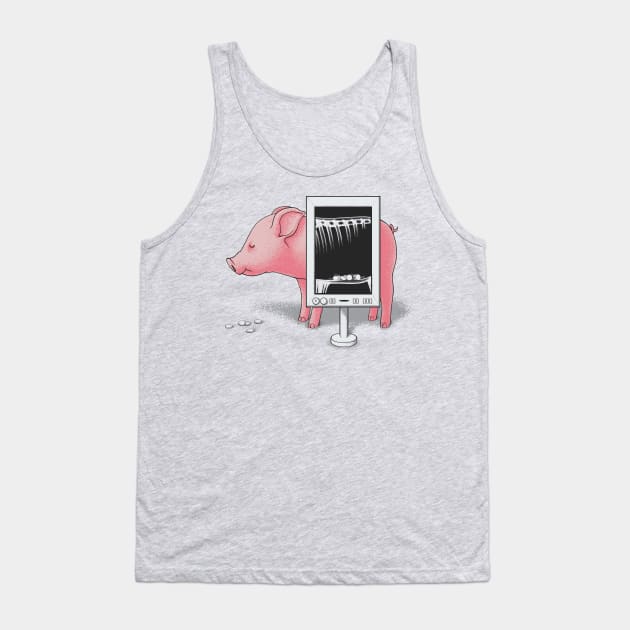 Piggy Bank Tank Top by Naolito